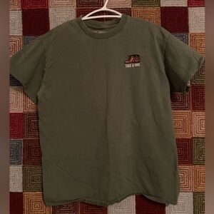 Riot Society Forest Green Tee with Graphic